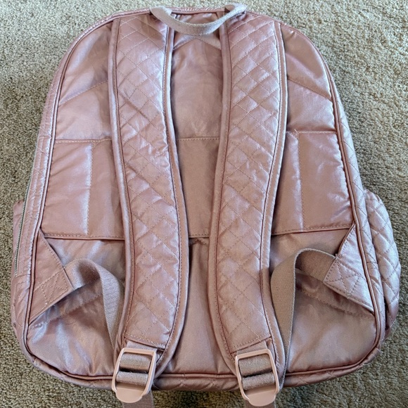 Vera Bradley Iconic Campus Backpack, Rose Quartz - Picture 2 of 10